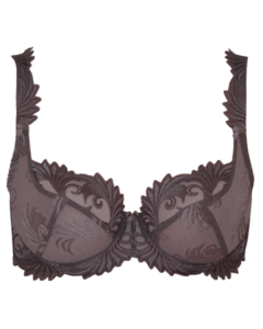 ThaliaEmpreintebraladies lingerieVelvet Taupelaceladies bra