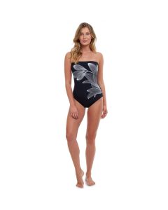 Gottex fine lines swimsuit black 22FL070
