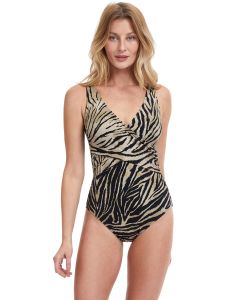 Gottex wildlife swimsuit leopard print