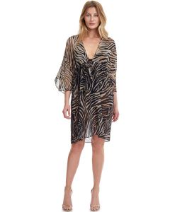 Gottex wildlife cover-up leopard print