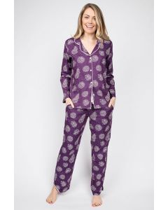 Cyberjammies Margo pinecone print pj set