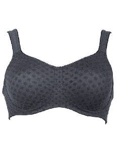 Pollard and ReadAnitaLisaCareBraCare Bra5726XAnthracitePocketedSeamlessWirelessWire-freePostMastectomyPost mastectomySurgeryPost surgeryJacquardJacquard fabricMicrofibrePre-formedBreast pocketsBreastPockets