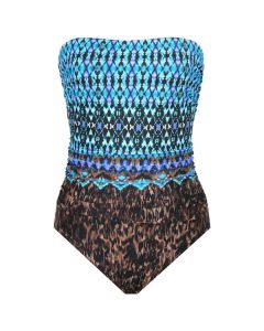 Miraclesuit avanti untamed swimsuit brown