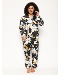 Cyberjammies Beth Floral Print Top/Pant Set