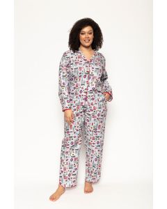 Cyberjammies Windsor Lodon print pj set