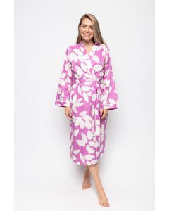 Cyberjammies Viola Petal Print Dressing Gown 9565