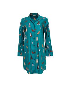 Cyberjammies Coco Dog Print Nightshirt 9576
