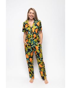 Cyberjammies Flo Pear Print PJ Set