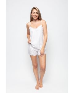 Cyberjammies saskia camishort set white