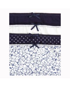 Slenderella Midi Brief 4PK BF84