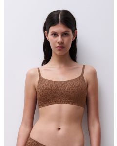 Chantelle soft stretch bralette wild brown