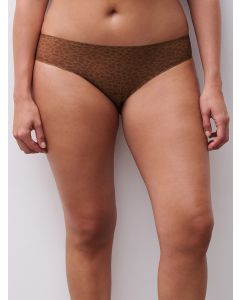 Chantelle soft stretch brief wild brown