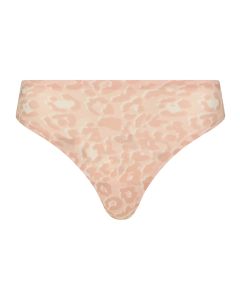 Chantelle soft stretch thong leo blush