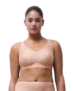 Chantelle power plunge leo blush