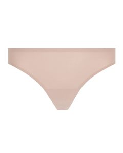 chantelle soft stretch tanga golden beige