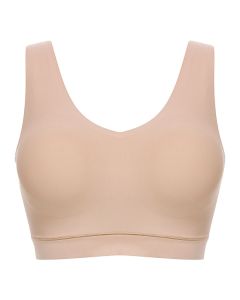 ChantelleSoftStretchPaddedCropTopC16A10GoldenBeige