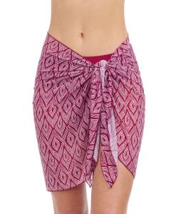 Gottex plume sarong wrap