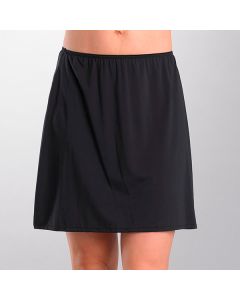 SlenderellaGaspe16Waist slip GL2709blackhalf slipskirt sliptraditional slipmicrofibre elasticatedPollard and Read