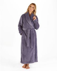 slenderella housecoat grey