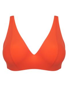 Empreinte iconic bikini top tangerine