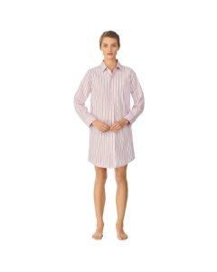 Ralph Lauren classic woven sleepshirt ILN32189 pink stripe