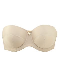 EviePanachestrapless bra5320nudewedding lingerie