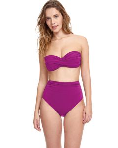 Gottex tutti frutti bandeau bikini top