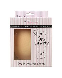secret weapons sports bra inserts nude
