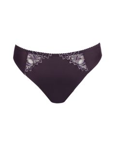 Deauville thong amethyst gem