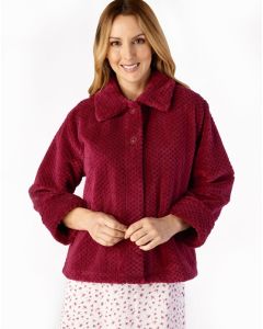 Slenderella Luxury Waffle Fleece BedJacket BJ4325